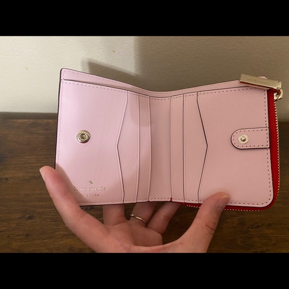 Kate Spade Staci Love Poise Small L-zip Wallet - Picture 2 of 4